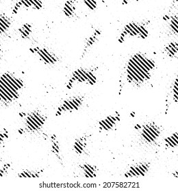 Grunge seamless pattern stripe texture. Vector illustration. 