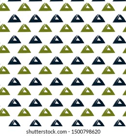 Grunge seamless pattern with triange .Universal background. Design for poster, card, invitation, header, cover, brochure, fabric.