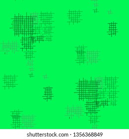 Grunge Seamless Tartan. Abstract Pattern. Modern Hand Drawn Texture with Scribble Crossing Lines. Colorful Vector Pattern for Linen, Paper, Tablecloth. Abstract Seamless Pattern.