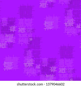Grunge Seamless Tartan. Abstract Pattern. Retro Hand Drawn Texture with Scribble Crossing Lines. Colorful Vector Pattern for Dress, Curtain, Paper. Abstract Seamless Pattern.