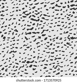 Grunge seamless texture, black and white vector image.