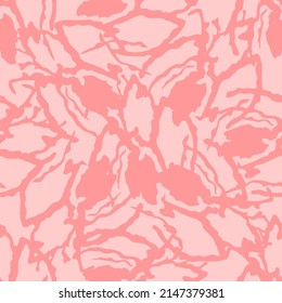 Grunge seamless texture pattern for print, fabric, wallpaper, clothing. Retro brushwork ornament. Vector