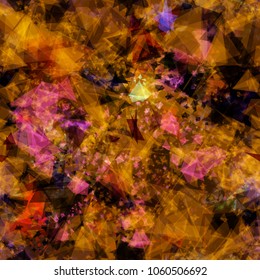 Grunge seamless texture from triangles. Abstract vector background for web page, banners backdrop, fabric, home decor, wrapping