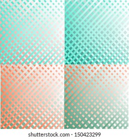 Grunge set stripe. Vector illustration.