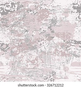 Grunge  shabby seamless texture in pastel tones. For vintage layout design, holiday background invitation or web template
