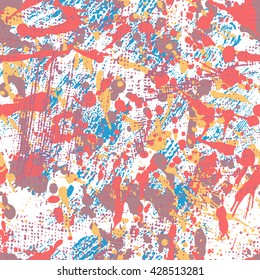 Grunge  shabby seamless texture  . For vintage layout design, holiday background invitation or web template