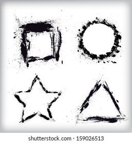 Grunge shape