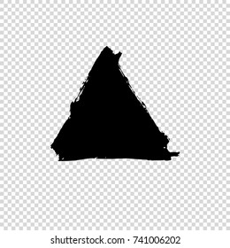Grunge shape. Dirty Artistic Design Element. Vector illustration.