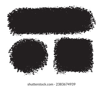 Grunge shape texture. Distress vector texture. frame for text