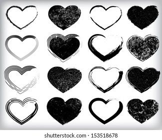 Grunge shapes 