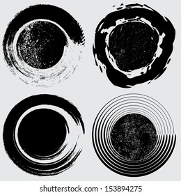 Grunge shapes 
