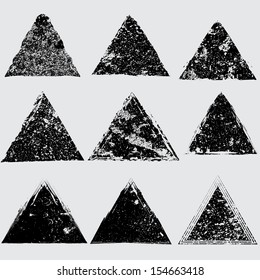 Grunge shapes
