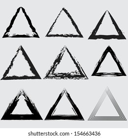 Grunge shapes