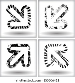 Grunge shapes 