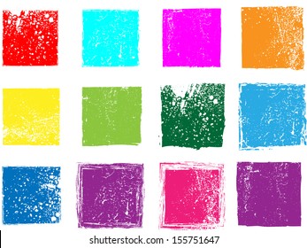 Grunge shapes 