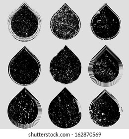 Grunge shapes 