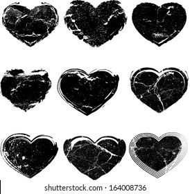 Grunge shapes 