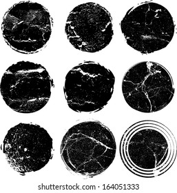 Grunge shapes 