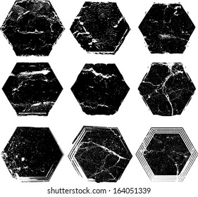 Grunge shapes 
