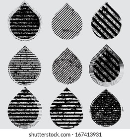 Grunge shapes 