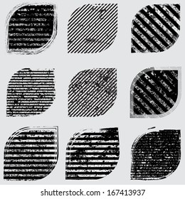 Grunge shapes 