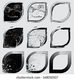 Grunge shapes 