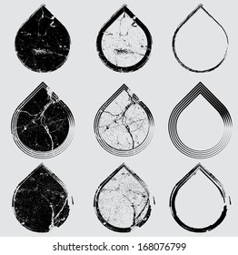 Grunge shapes 