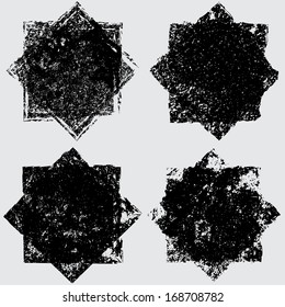 Grunge shapes 
