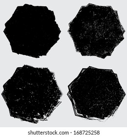 Grunge shapes 