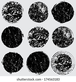 Grunge shapes 