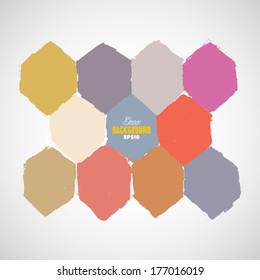Grunge shapes 