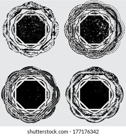 Grunge shapes 