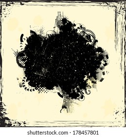 Grunge shapes 