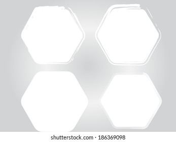 Grunge shapes