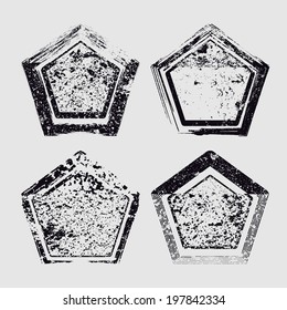 Grunge shapes 