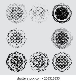 Grunge shapes 