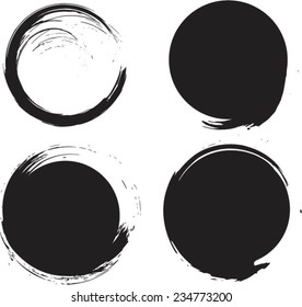 Grunge shapes