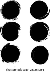 Grunge shapes