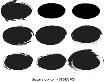 Grunge shapes