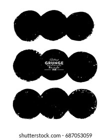 Grunge shapes