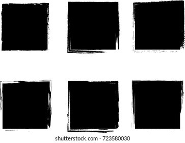 Grunge shapes
