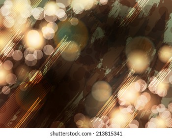 Grunge shapes background