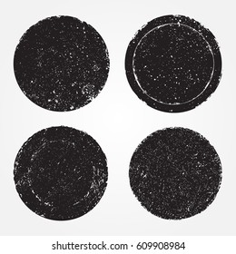 Grunge shapes,circle frames,banners.Overlay textures are on separate layers.