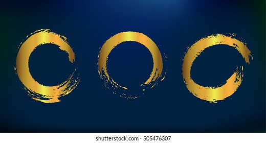 Grunge shapes,circle frames,banners.Vector illustration.