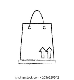 grunge shopping bag object market to buy