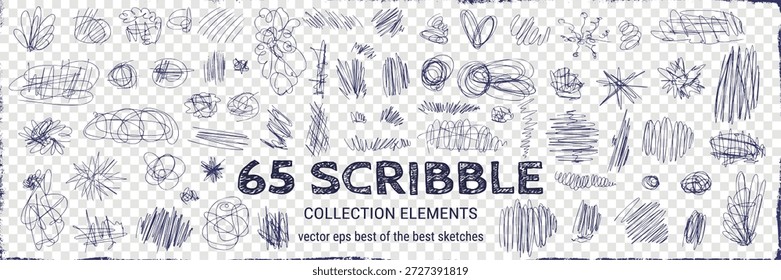 O esboço Grunge define a textura combinando linhas finas de lápis e rascunho de caneta bagunçado. Kits de arte digital e scrapbooking com elementos de rascunho de caneta confusa em camadas.