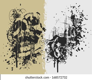 Grunge Skulls