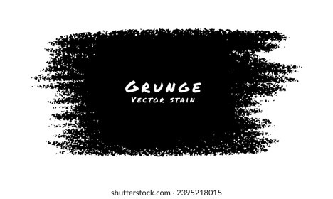 Grunge smear texture. Brush stroke background. Marker spot. Sale banner. Grunge frame. Vector illustration.