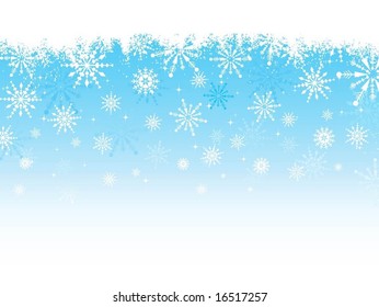 Grunge snowflake background