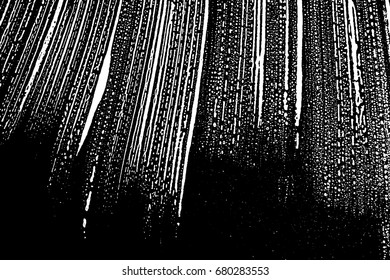 Grunge soap texture. Distress black and white rough foam trace unique background. Noise dirty rectangle grunge foam texture. Dirty artistic soap background. Vector illustration.